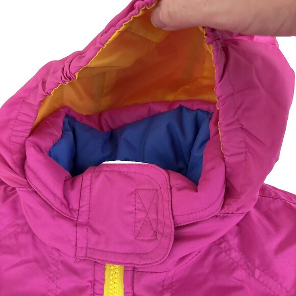 Obermeyer Grow with You Snow Ski Set 3 Pc Jacket Bib Pants Fleece Girls 7 Pink - Picture 16 of 16